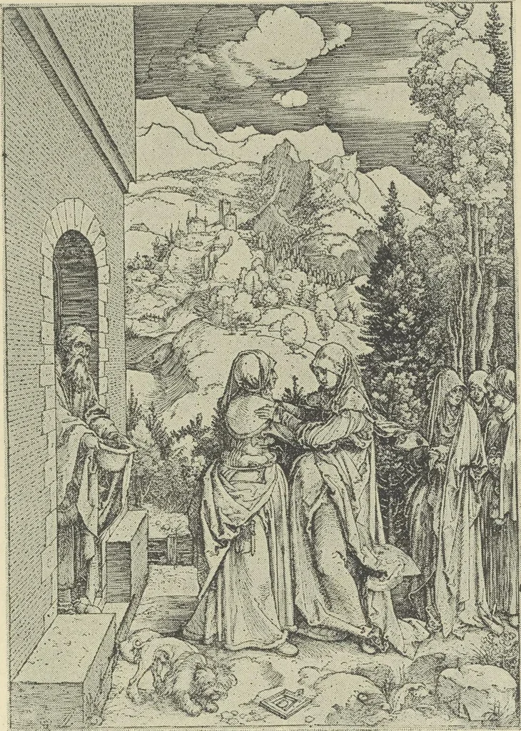 An illustration from From Holbein to Whistler, notes on drawing and engraving, / by Alfred Mansfield Brooks., 1920, leaf 126