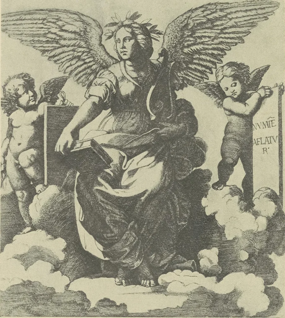 An illustration from From Holbein to Whistler, notes on drawing and engraving, / by Alfred Mansfield Brooks., 1920, leaf 137