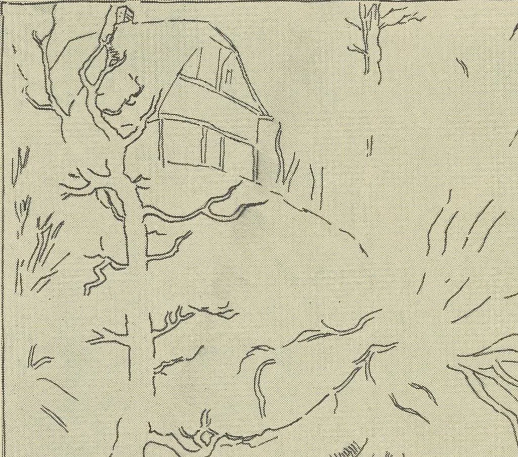 An illustration from From Holbein to Whistler, notes on drawing and engraving, / by Alfred Mansfield Brooks., 1920, leaf 167