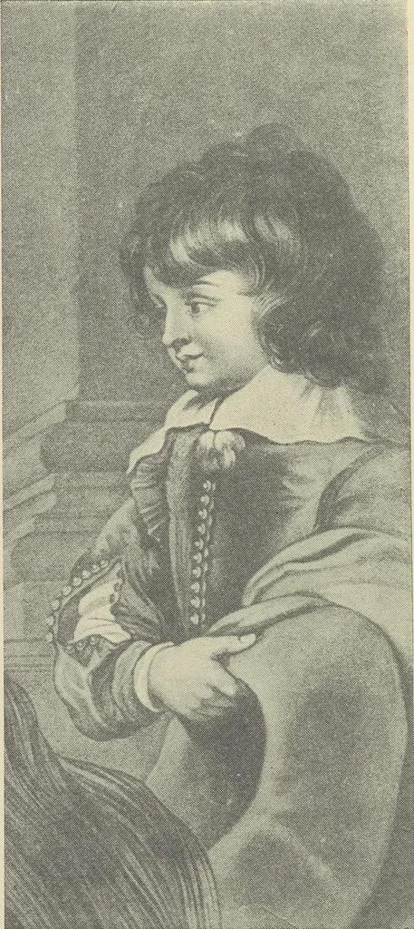 An illustration from From Holbein to Whistler, notes on drawing and engraving, / by Alfred Mansfield Brooks., 1920, leaf 185