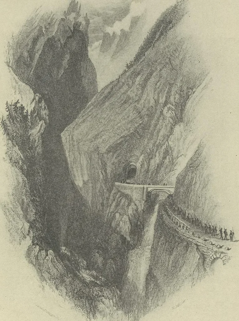 An illustration from From Holbein to Whistler, notes on drawing and engraving, / by Alfred Mansfield Brooks., 1920, leaf 200