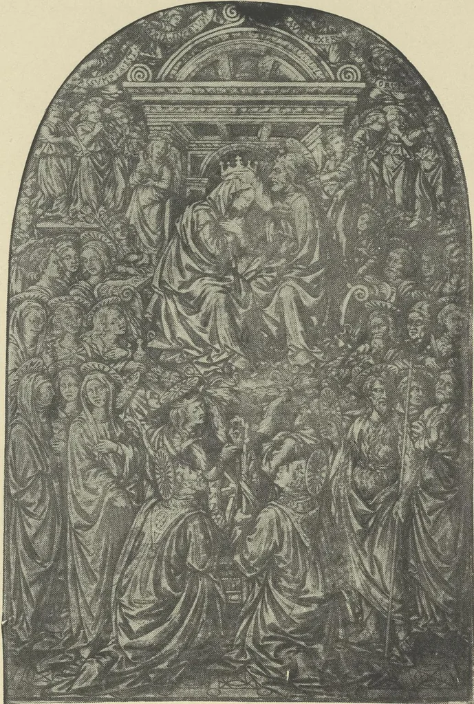 An illustration from From Holbein to Whistler, notes on drawing and engraving, / by Alfred Mansfield Brooks., 1920, leaf 74