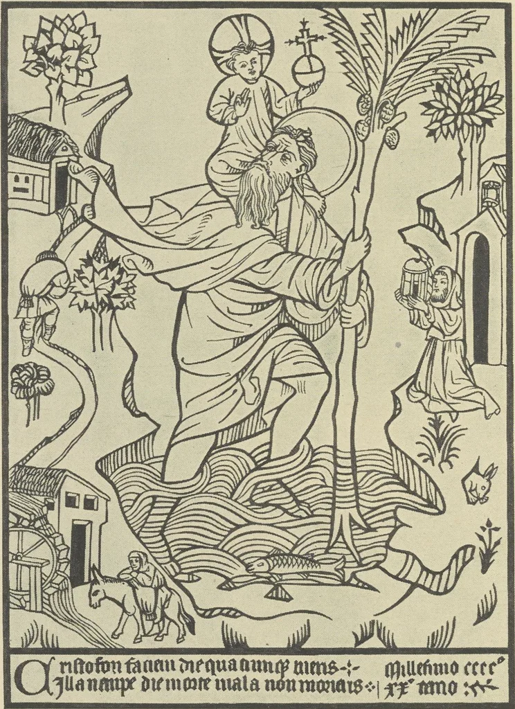 An illustration from From Holbein to Whistler, notes on drawing and engraving, / by Alfred Mansfield Brooks., 1920, leaf 99