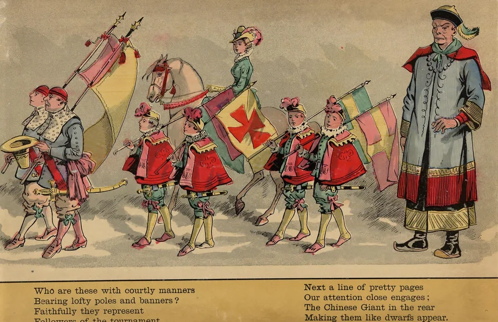 An illustration from The Circus procession, 1888, leaf 10