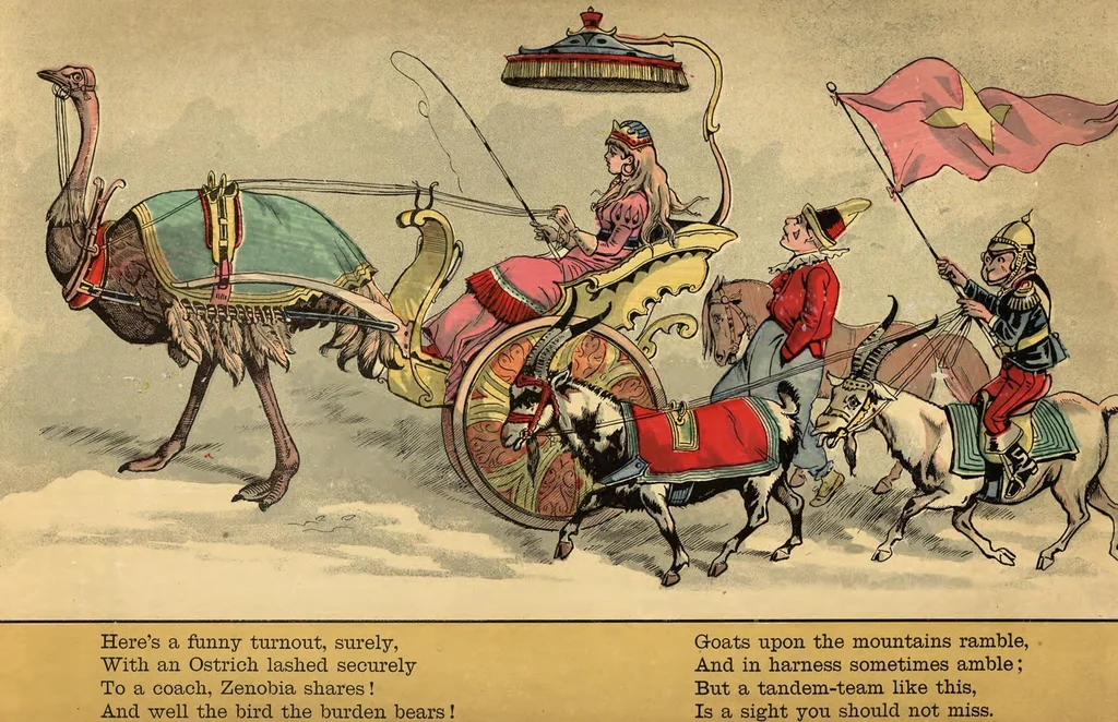 An illustration from The Circus procession, 1888, leaf 11
