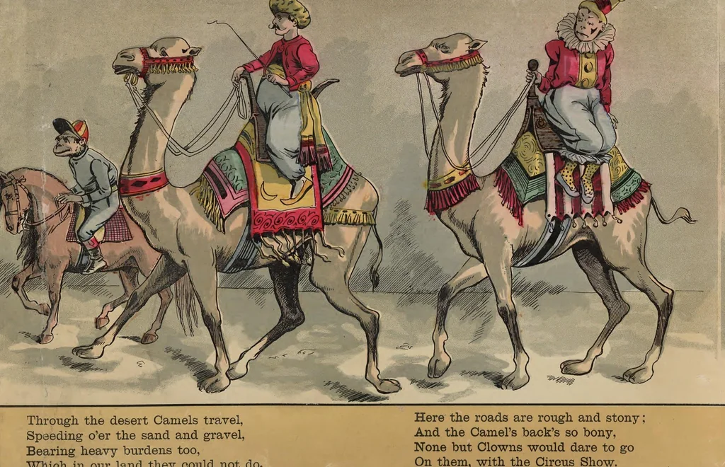 An illustration from The Circus procession, 1888, leaf 12