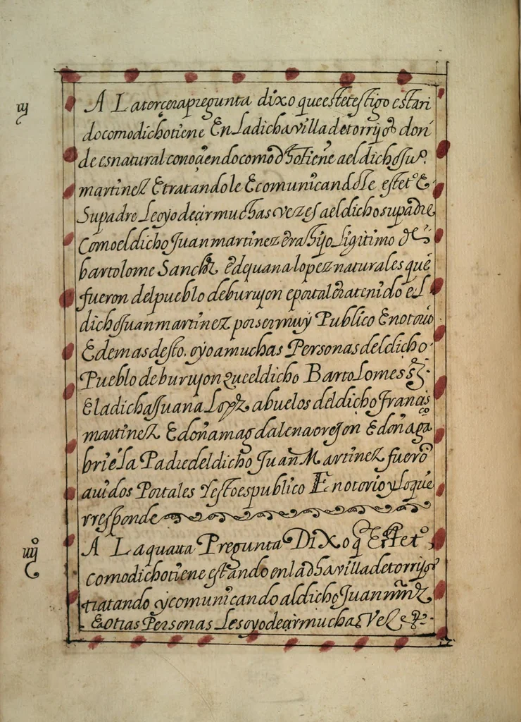 An illustration from [Carta confirmatoria de hidalguía], 1600, leaf 30