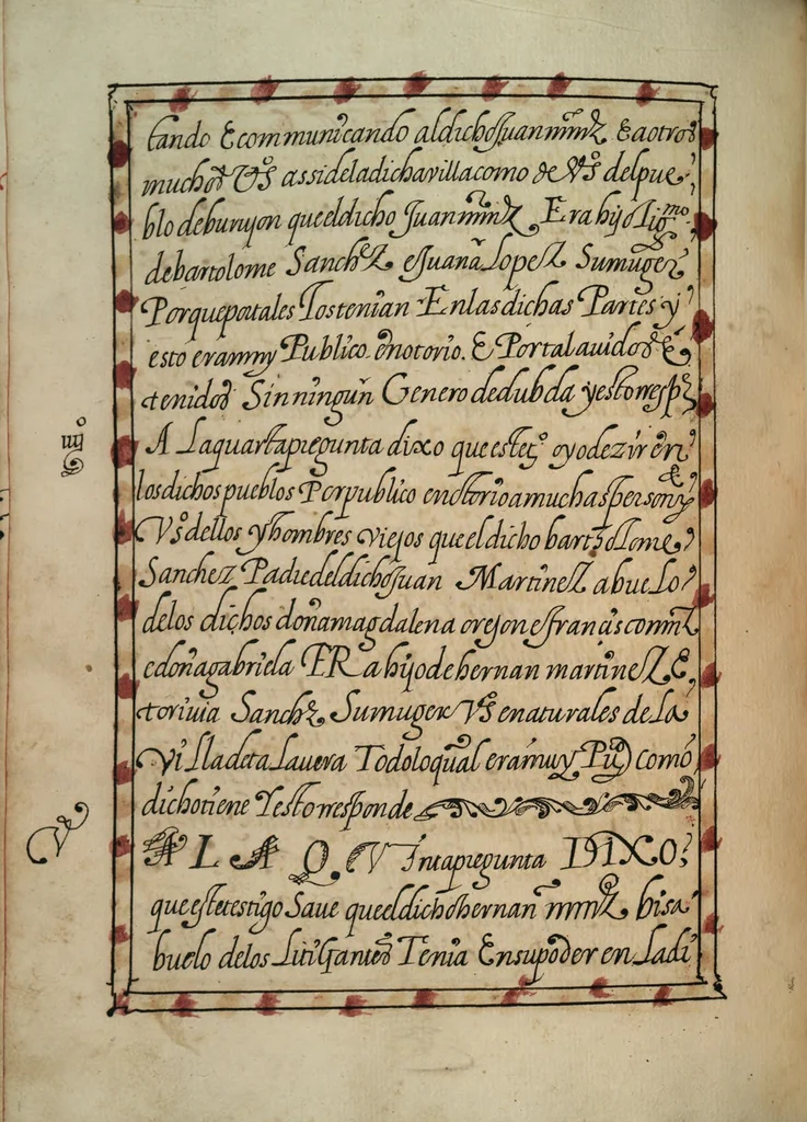 An illustration from [Carta confirmatoria de hidalguía], 1600, leaf 34