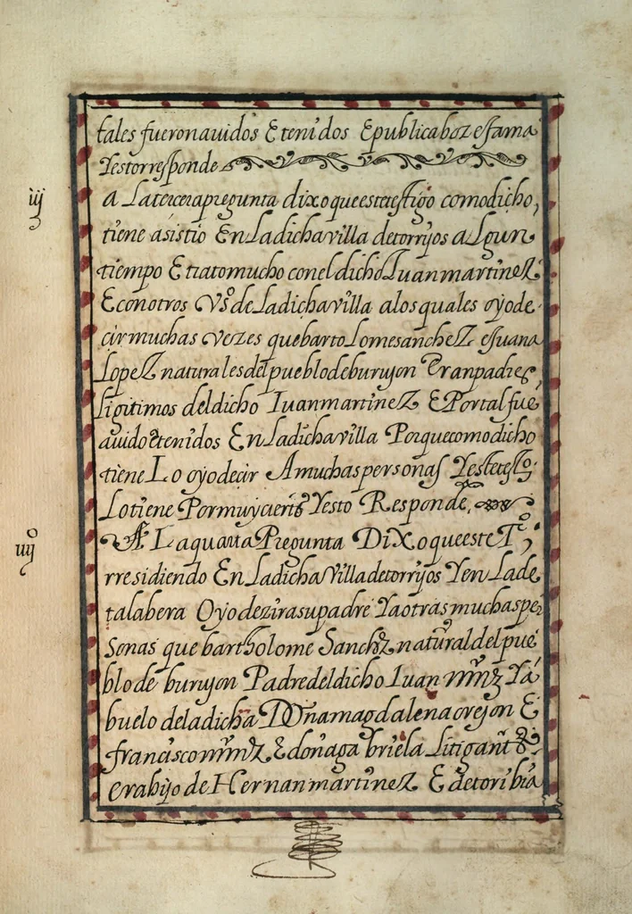 An illustration from [Carta confirmatoria de hidalguía], 1600, leaf 41