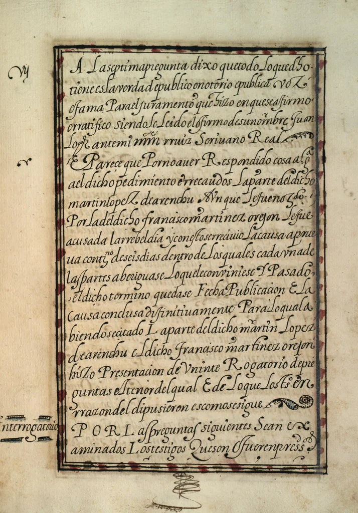 An illustration from [Carta confirmatoria de hidalguía], 1600, leaf 47