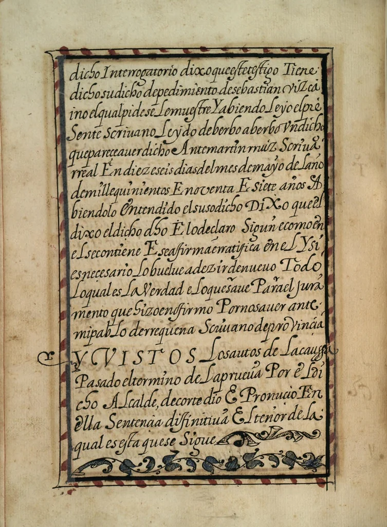 An illustration from [Carta confirmatoria de hidalguía], 1600, leaf 56