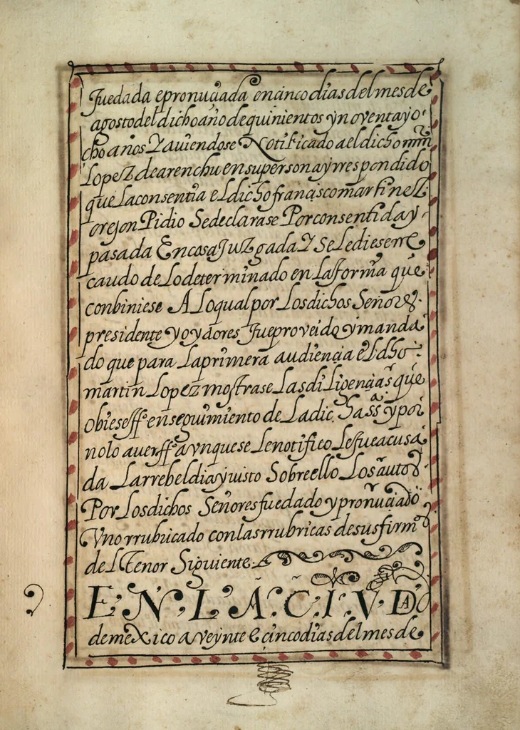 An illustration from [Carta confirmatoria de hidalguía], 1600, leaf 61
