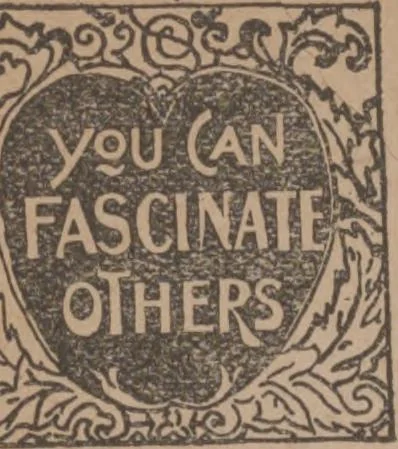An illustration from Mystic key that unlocks the door to the soul of man! : hypnotism, the world's greatest mystery! : the master science of the 20th century, 1900, leaf 23