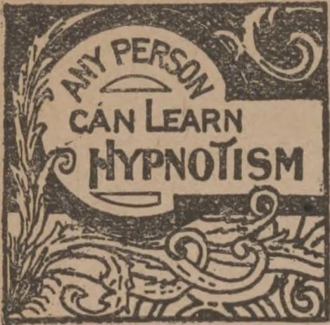 An illustration from Mystic key that unlocks the door to the soul of man! : hypnotism, the world's greatest mystery! : the master science of the 20th century, 1900, leaf 27