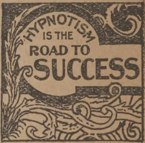 An illustration from Mystic key that unlocks the door to the soul of man! : hypnotism, the world's greatest mystery! : the master science of the 20th century, 1900, leaf 7