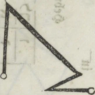 An illustration from Heinrich Cornelius Agrippa's von Nettesheim Magische Werke : sammt den geheimnitzvollen Schriften des Petrus von Abano, Pictorius von Villingen, Gerhard von Cremona, Abt Tritheim von Spanheim, dem Buche Arbatel, der sogenannten Heil. Geist-Kunst und verschiedenen anderen. Zweites Bändchen, 1855, leaf 144