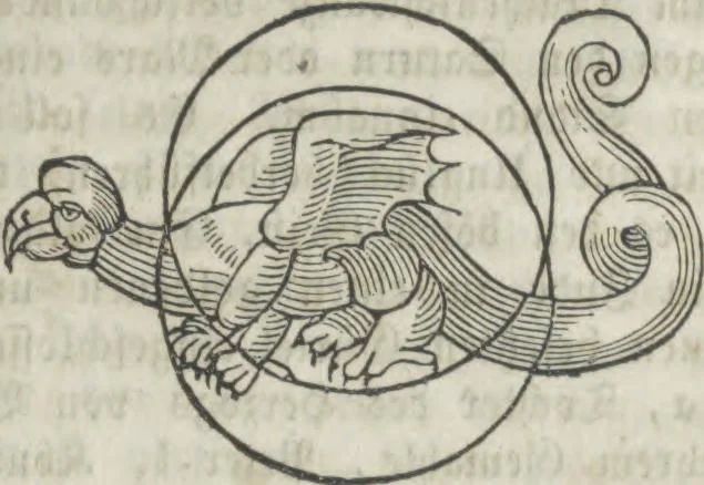 An illustration from Heinrich Cornelius Agrippa's von Nettesheim Magische Werke : sammt den geheimnitzvollen Schriften des Petrus von Abano, Pictorius von Villingen, Gerhard von Cremona, Abt Tritheim von Spanheim, dem Buche Arbatel, der sogenannten Heil. Geist-Kunst und verschiedenen anderen. Zweites Bändchen, 1855, leaf 243