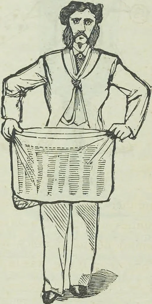 An illustration from Bits of patter, 1915, leaf 159