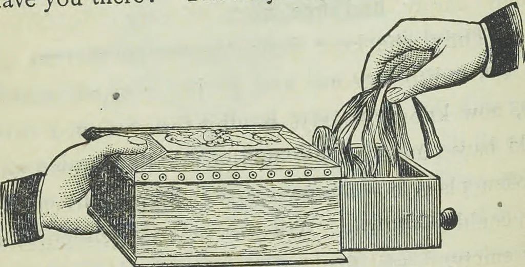 An illustration from Bits of patter, 1915, leaf 172