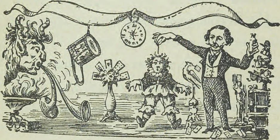 An illustration from Bits of patter, 1915, leaf 175