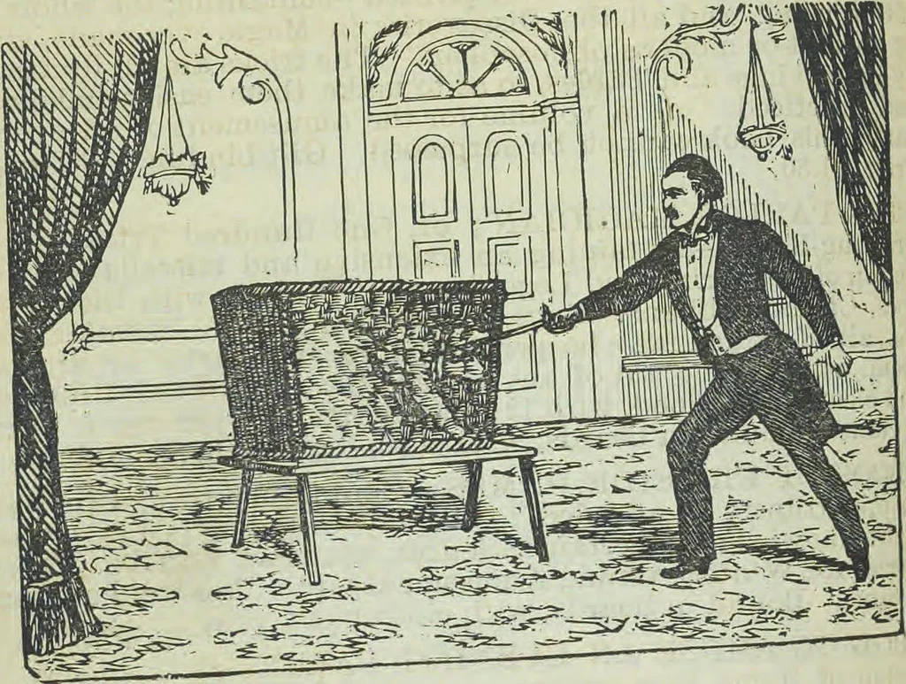 An illustration from Bits of patter, 1915, leaf 184