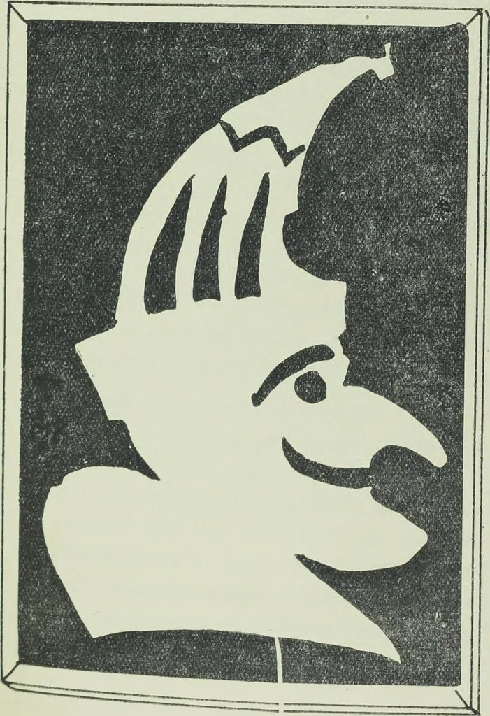 An illustration from Bits of patter, 1915, leaf 257