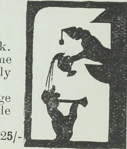 An illustration from Bits of patter, 1915, leaf 423