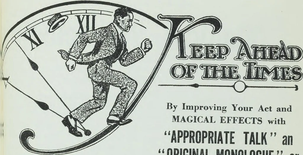 An illustration from Bits of patter, 1915, leaf 591
