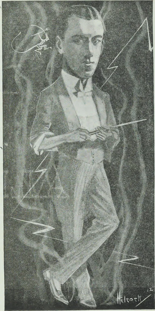 An illustration from Bits of patter, 1915, leaf 639