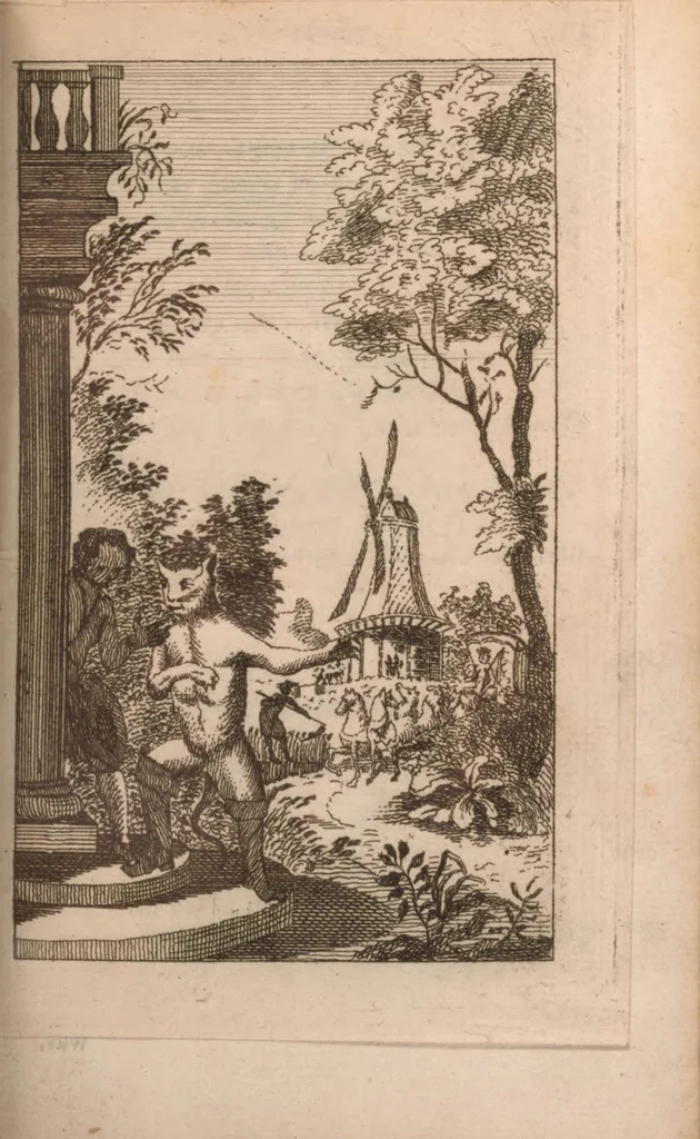 An illustration from Contes du temps passé de ma mere l'oye : avec des morales, 1764, leaf 113