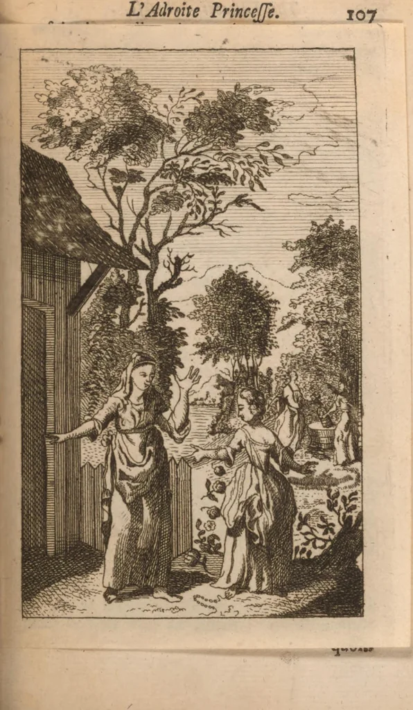An illustration from Contes du temps passé de ma mere l'oye : avec des morales, 1764, leaf 227