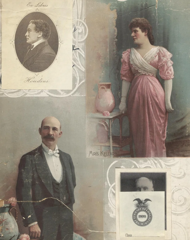 An illustration from [Manuscript scrapbook of magic tricks], [1902-1919], 1902, leaf 3