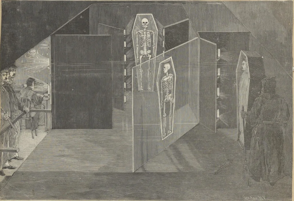 An illustration from [Manuscript scrapbook of magic tricks], [1902-1919], 1902, leaf 518