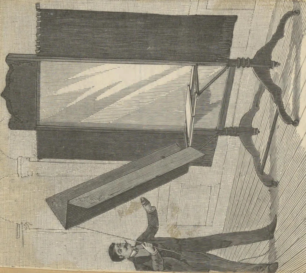 An illustration from [Manuscript scrapbook of magic tricks], [1902-1919], 1902, leaf 530