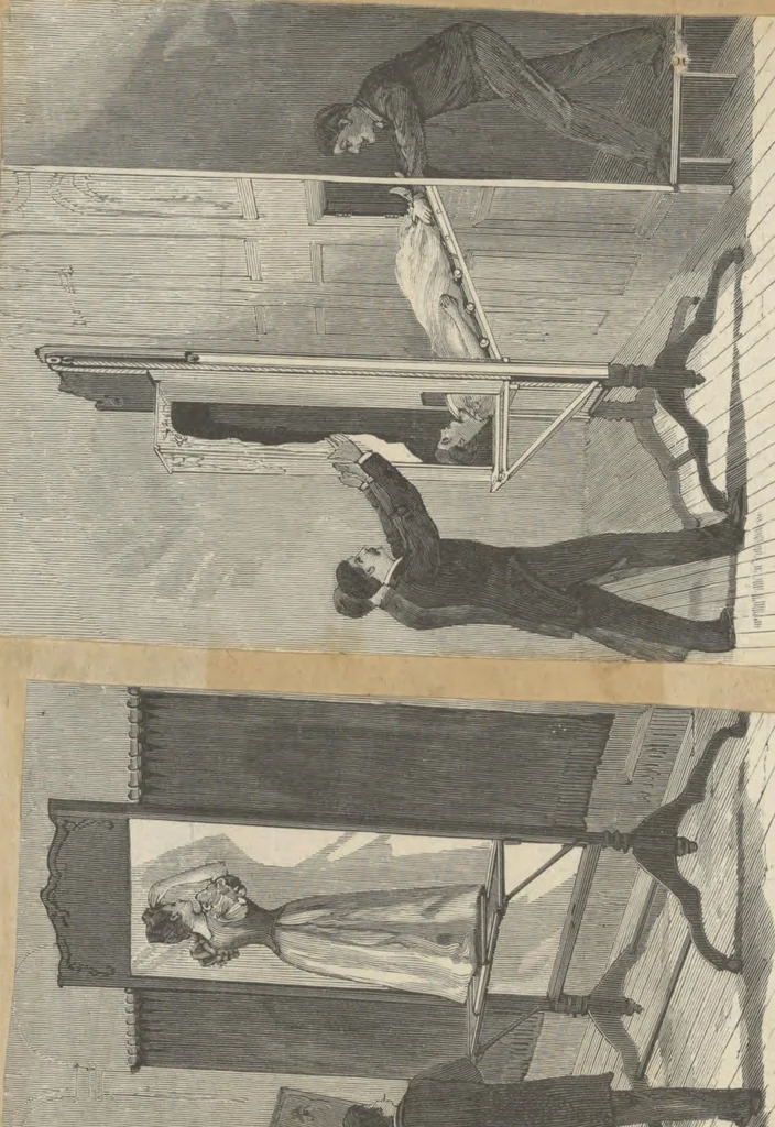 An illustration from [Manuscript scrapbook of magic tricks], [1902-1919], 1902, leaf 530