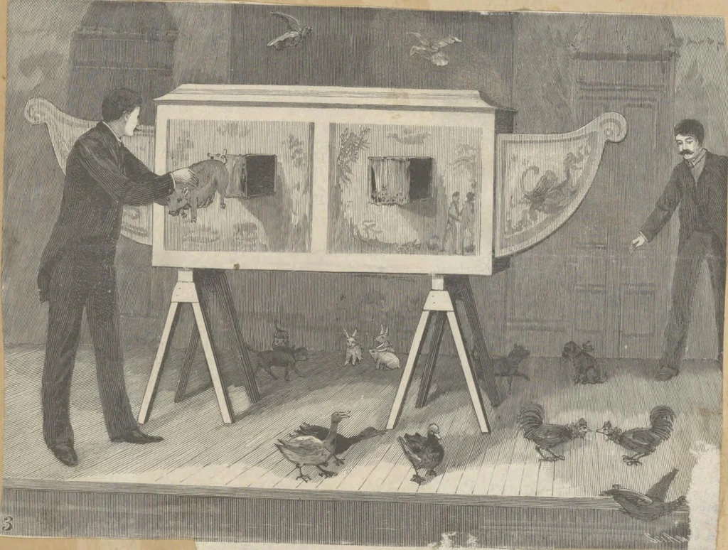 An illustration from [Manuscript scrapbook of magic tricks], [1902-1919], 1902, leaf 532