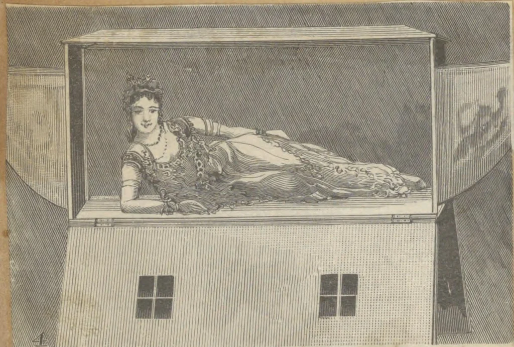 An illustration from [Manuscript scrapbook of magic tricks], [1902-1919], 1902, leaf 532