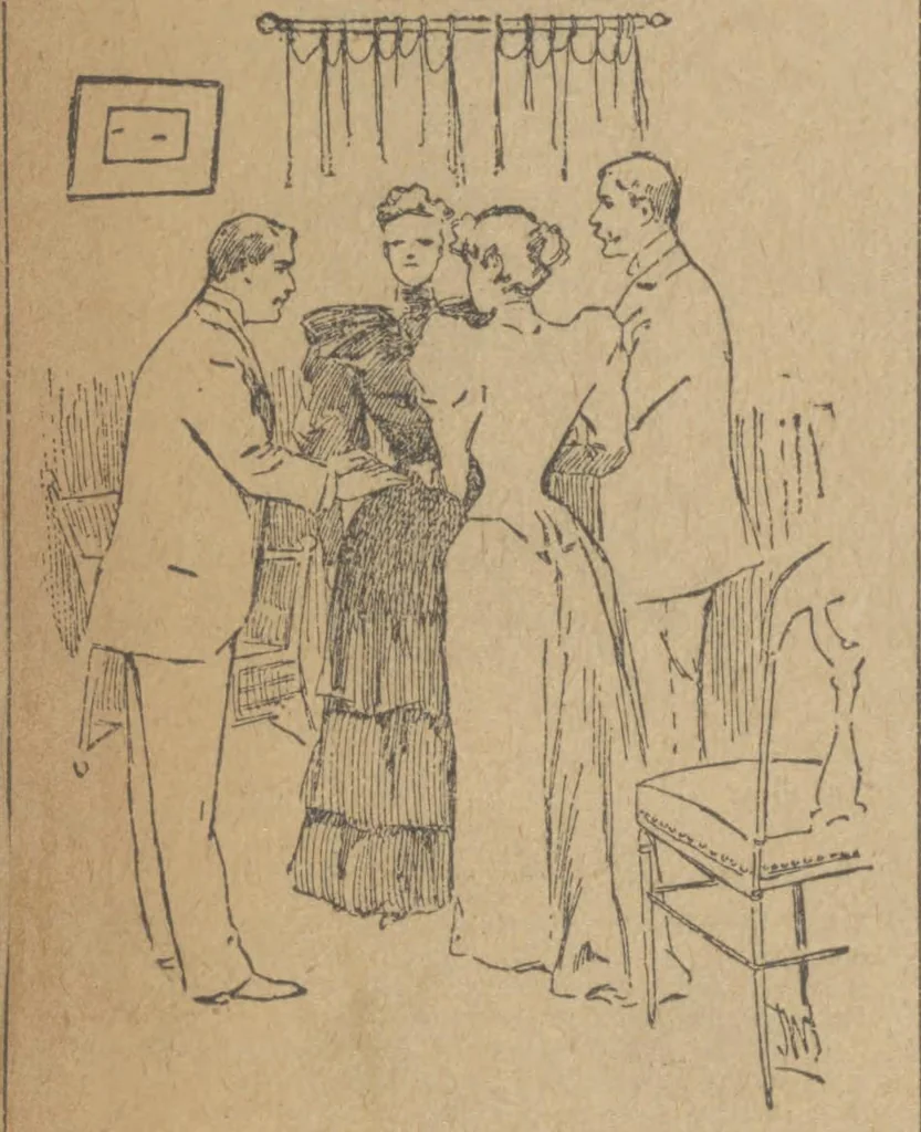 An illustration from [Manuscript scrapbook of magic tricks], [1902-1919], 1902, leaf 534