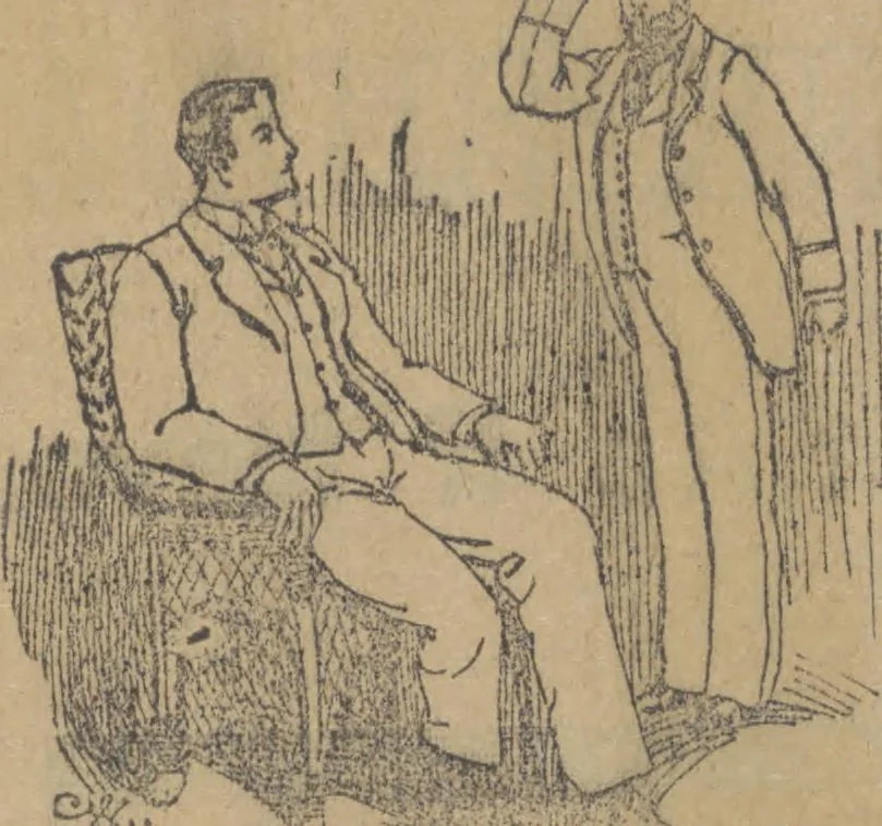 An illustration from [Manuscript scrapbook of magic tricks], [1902-1919], 1902, leaf 539