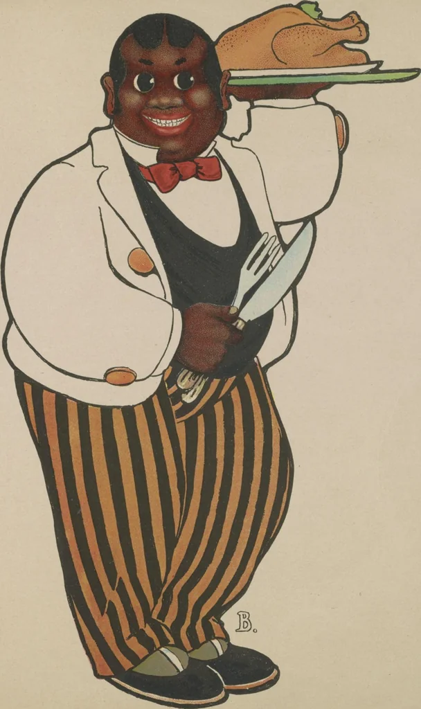 An illustration from ABC in Dixie : a plantation alphabet, 1908, leaf 13