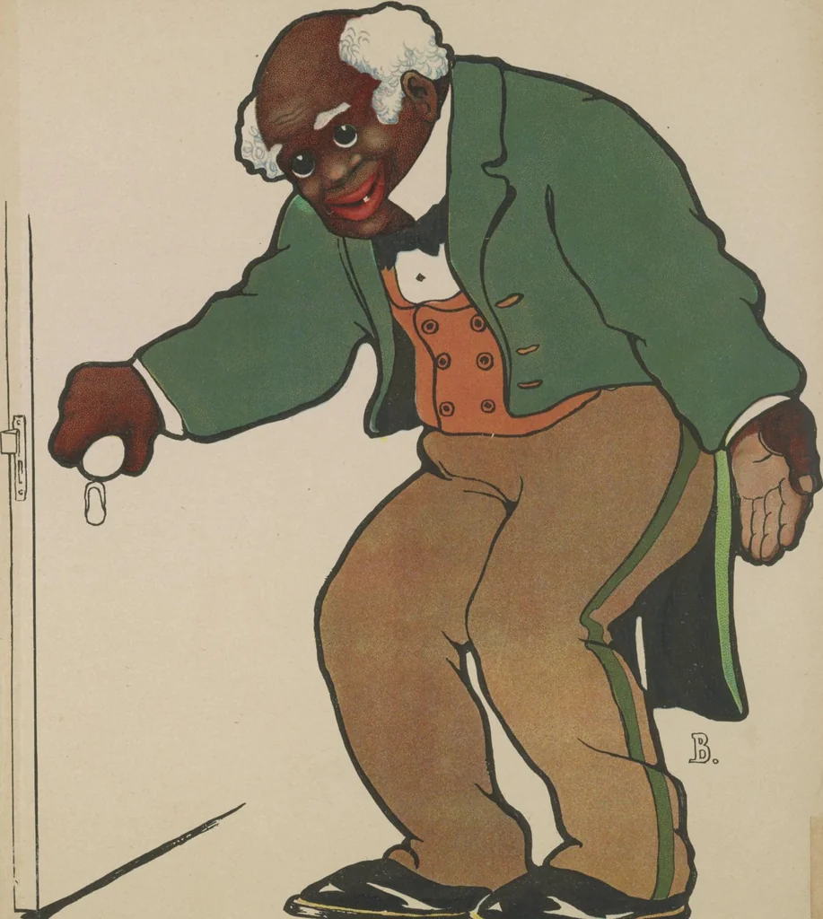 An illustration from ABC in Dixie : a plantation alphabet, 1908, leaf 15