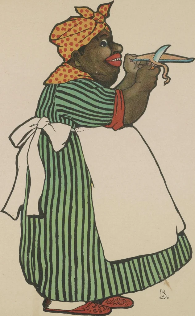 An illustration from ABC in Dixie : a plantation alphabet, 1908, leaf 23