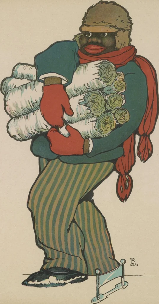An illustration from ABC in Dixie : a plantation alphabet, 1908, leaf 27