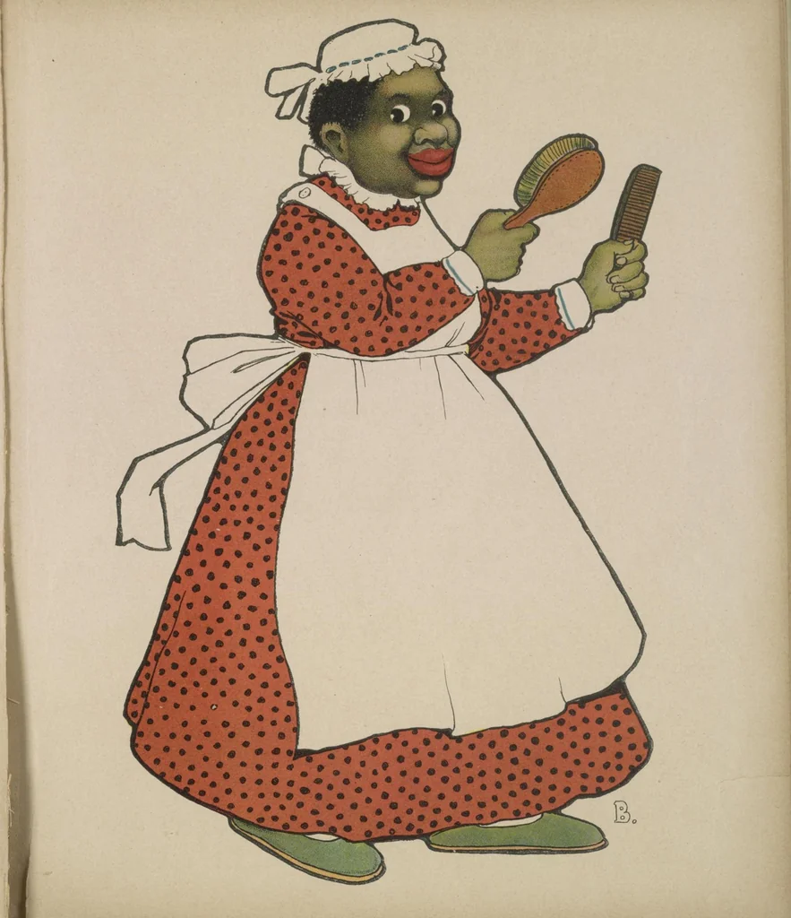 An illustration from ABC in Dixie : a plantation alphabet, 1908, leaf 37