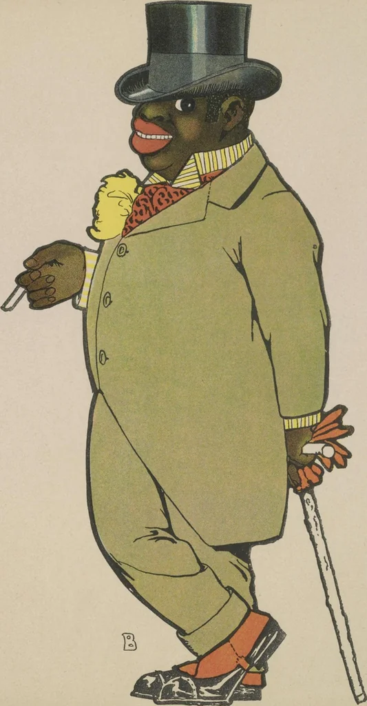 An illustration from ABC in Dixie : a plantation alphabet, 1908, leaf 41