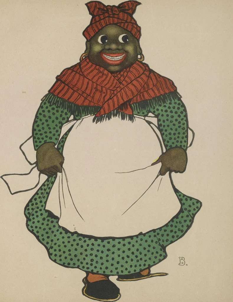 An illustration from ABC in Dixie : a plantation alphabet, 1908, leaf 59