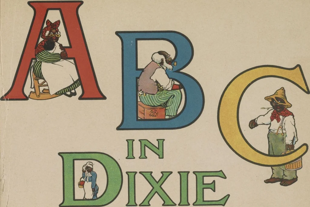 An illustration from ABC in Dixie : a plantation alphabet, 1908, leaf 7
