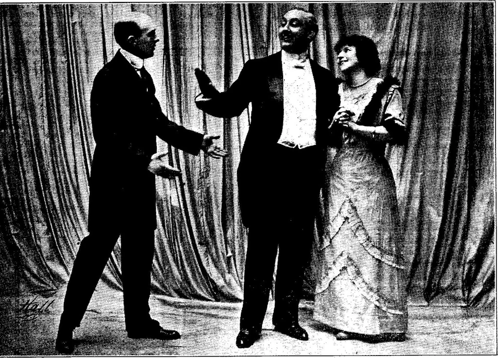 An illustration from Orpheum circuit news. November 14, 1915., 1915, leaf 4