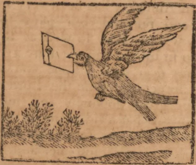 An illustration from The history of little Goody Twoshoes, otherwise called Mrs. Margery Twoshoes : with the means by which she acquired her learning and wisdom and in consequence thereof her estate ... see the original manuscript in the Vatican at Rome, and the cuts by Michael Angelo, illustrated with the comments of our great modern criticks, 1787, leaf 103