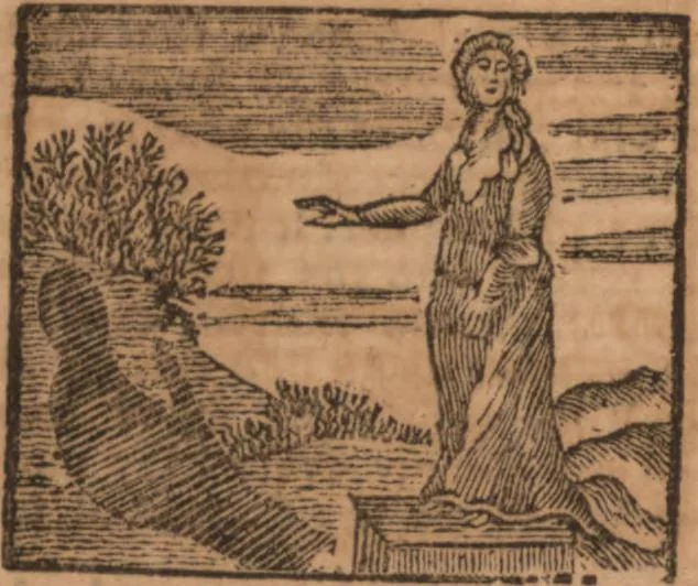 An illustration from The history of little Goody Twoshoes, otherwise called Mrs. Margery Twoshoes : with the means by which she acquired her learning and wisdom and in consequence thereof her estate ... see the original manuscript in the Vatican at Rome, and the cuts by Michael Angelo, illustrated with the comments of our great modern criticks, 1787, leaf 155